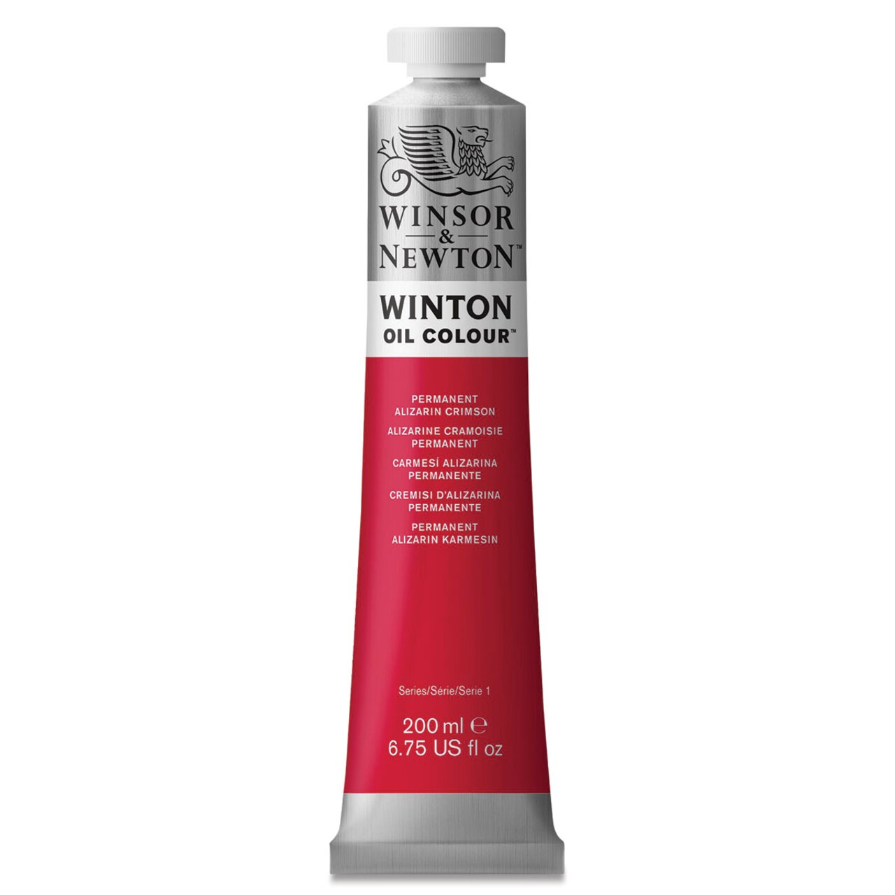 Winsor & Newton Winton Oil Color - Permanent Alizarin Crimson, 200 ml tube